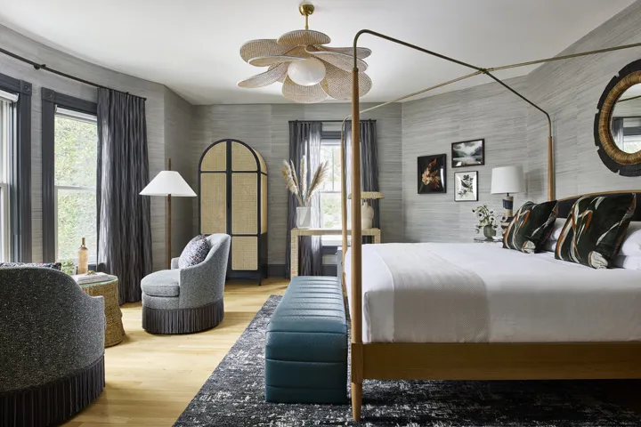 The Bay Window King room at The Coco