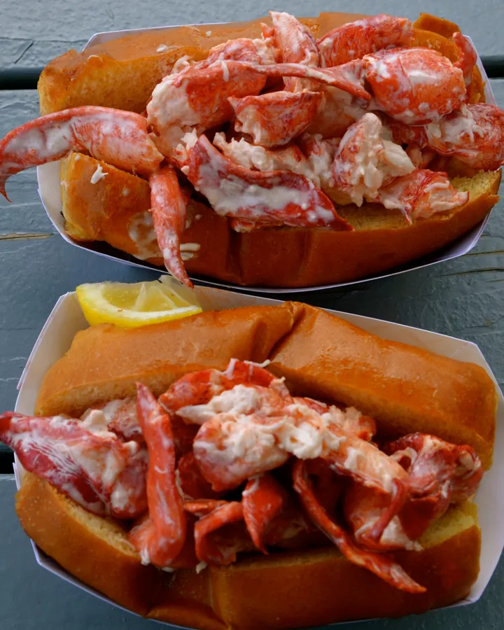 Lobster rolls from Martha's Vineyard