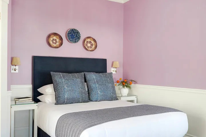 Queen guest room at The Christopher